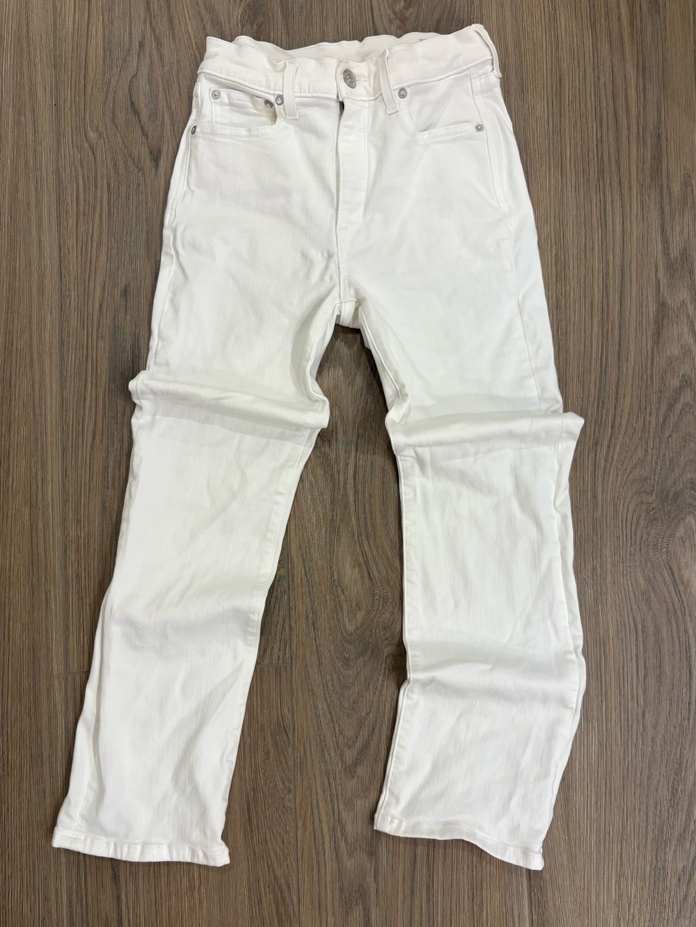 AYR women’s White Straight-Leg pants